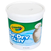 Crayola® 5 lb. White Air-Dry Clay Tub, 2ct.