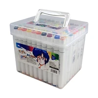 Sargent Art® 80-Piece Dual-Tip Triangular Marker Set