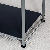 Honey Can Do Silver Hanging Boot Storage and Drying Rack