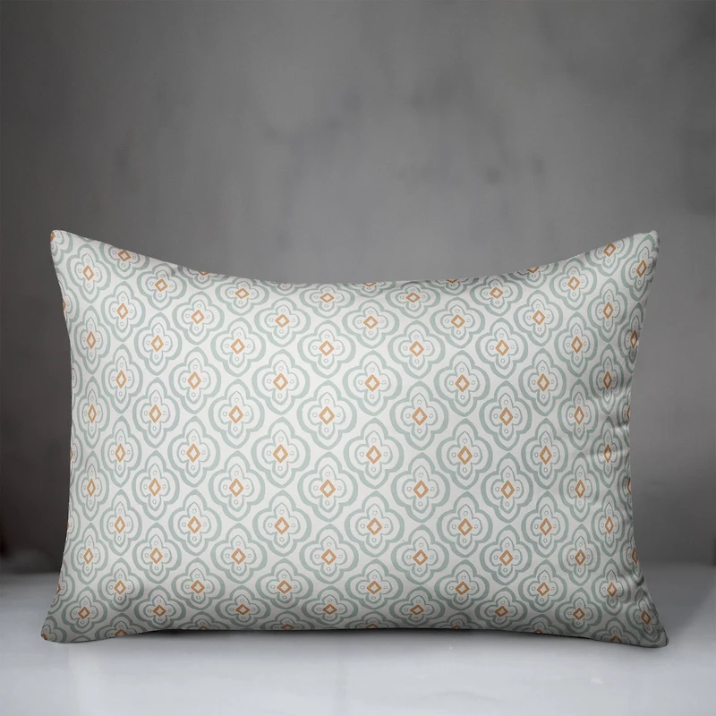 Quatrefoil Rectangular Throw Pillow