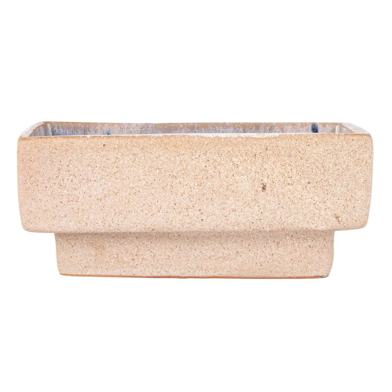 Hello Honey® 7" Square Abstract Artistry Stoneware Bowl