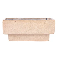 Hello Honey® 7" Square Abstract Artistry Stoneware Bowl