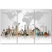 Designart - Famous Monuments Across World