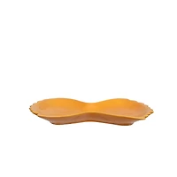 9.25" Bow Tie Pasta Ceramic Plate by Ashland®