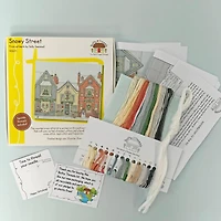 Bothy Threads Snowy Street Counted Cross Stitch Kit