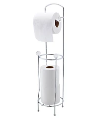 Bath Bliss Crystal Design Toilet Paper Dispenser & Holder