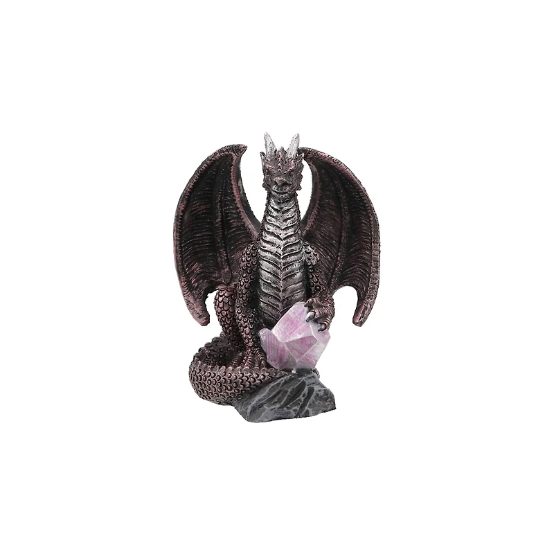 Mini Pink & Black Dragon with Crystal by Ashland®