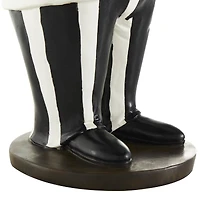 16" Chef Sculpture with Wine Holder Slots