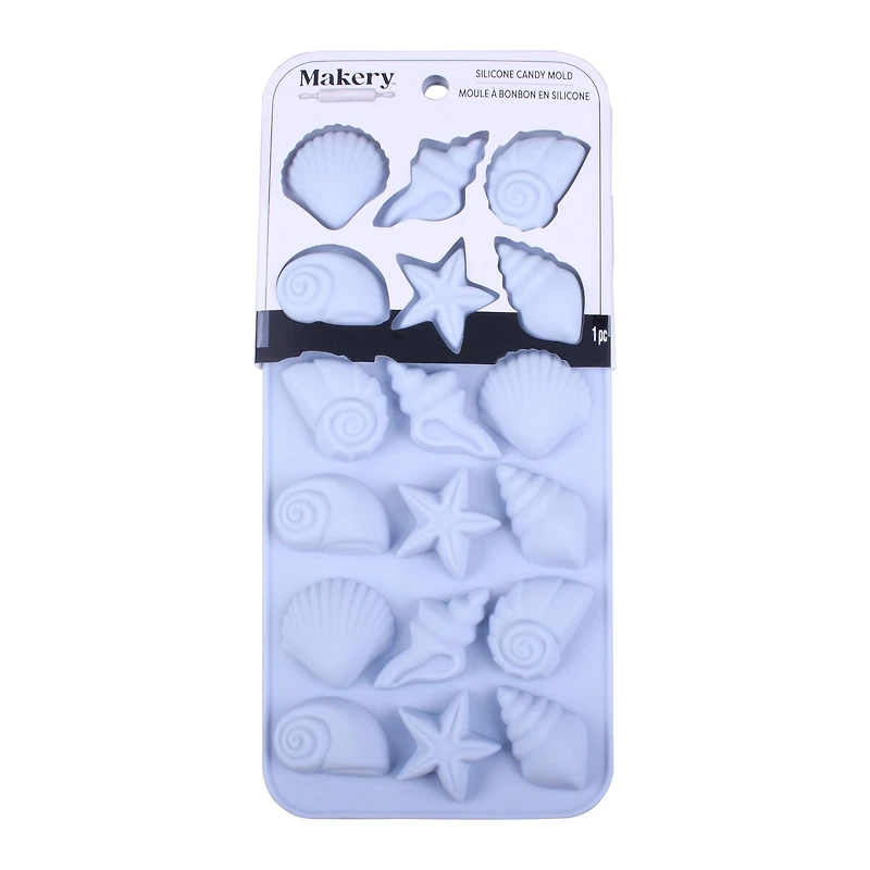 Sea Shells Silicone Candy Mold by Makery™