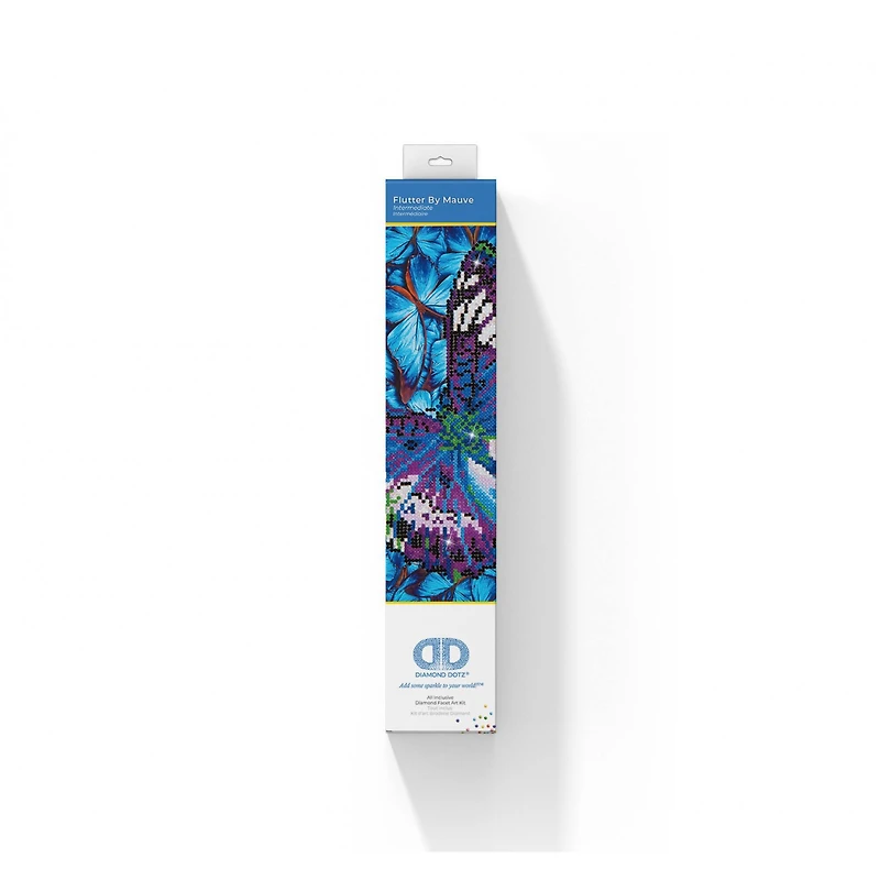 Diamond Dotz® Flutter By Mauve Diamond Painting Artwork Kit