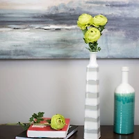 23" Green Ranunculus Artificial Stem, 4ct.