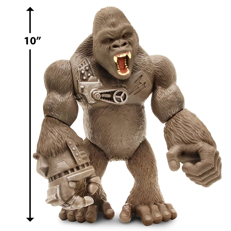 Lanard Jurassic Clash Mega Monster Cyber 10" Gorilla Action Figure