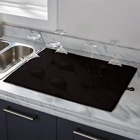 Kitchen Details Jumbo Black Drying Mats, 2ct.