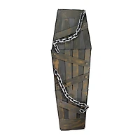6ft. Animated & Musical Chained Shaking Coffin Halloween Decoration