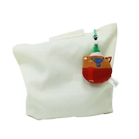 3.5" Festive Fox Ornament Plush by Creatology™