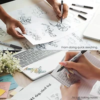 Arteza® 0.7mm Fine Tip Black Roller Ball Pens