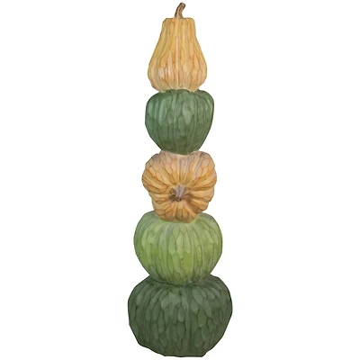 42.5" Five Tiered Stacked Pumpkins Thanksgiving Décor