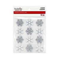 Glitter Snowflake Stickers by Recollections™