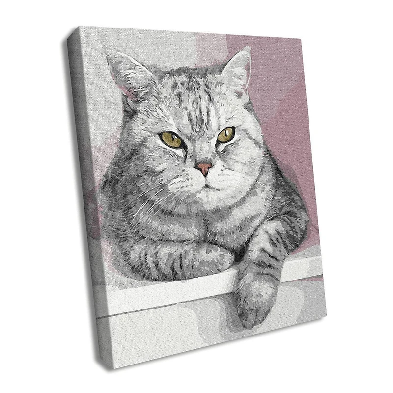 Ideyka My Furry Friend Painting by Numbers Kit