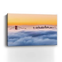Lumaprints Morning Fog Giclée Canvas