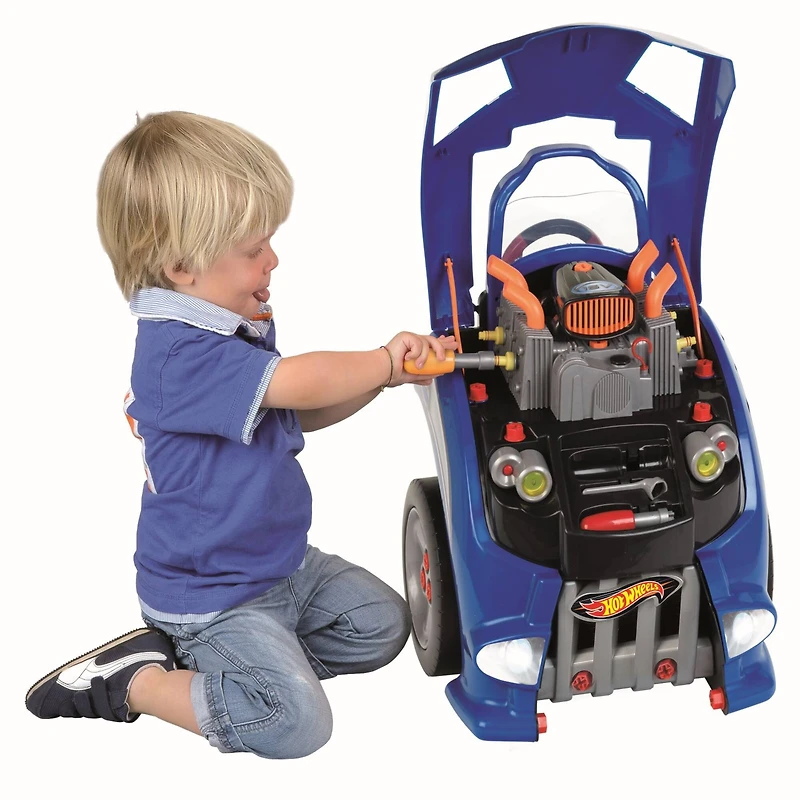 Theo Klein Hot Wheels® 27" Blue Service Car