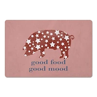Designs Direct Good Mood Good Food Floor Mat