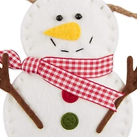 DII® 4.9ft. Snowman & Snowflake Garland