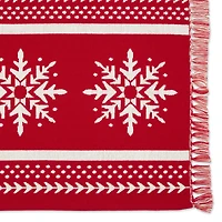 DII® Nordic Snowflake Stripe Jacquard Placemats, 4ct.