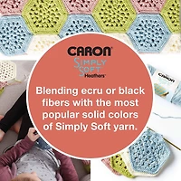 Caron® Simply Soft® Gray Heather Yarn