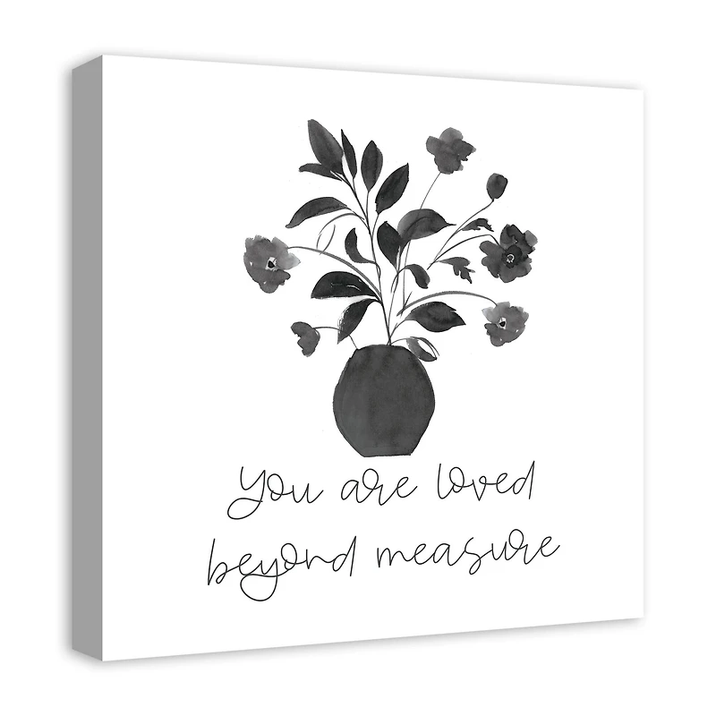 You are Loved Beyond Measure 20" x 20" Canvas Wall Art