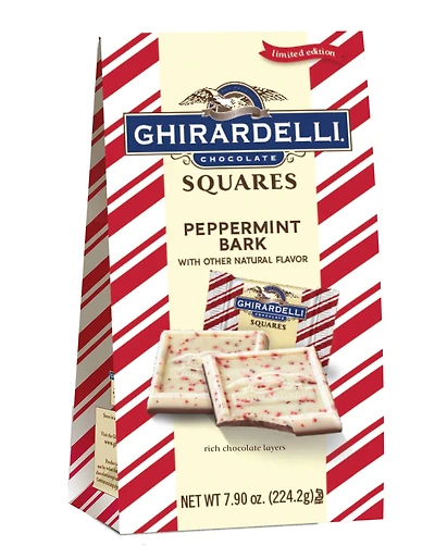 Ghirardelli® Square Peppermint Bark Chocolate