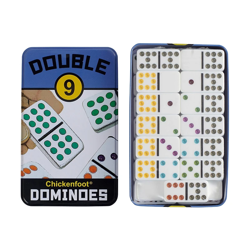 Double 9 Chickenfoot® Dominoes