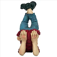 Design Toscano 9.5" Spazz the Eccentric Elf Garden Gnome Statue