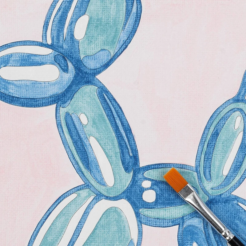 VIVID by Brea Reese® Balloon Dog Acrylic Paint-by-Number Kit