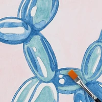 VIVID by Brea Reese® Balloon Dog Acrylic Paint-by-Number Kit