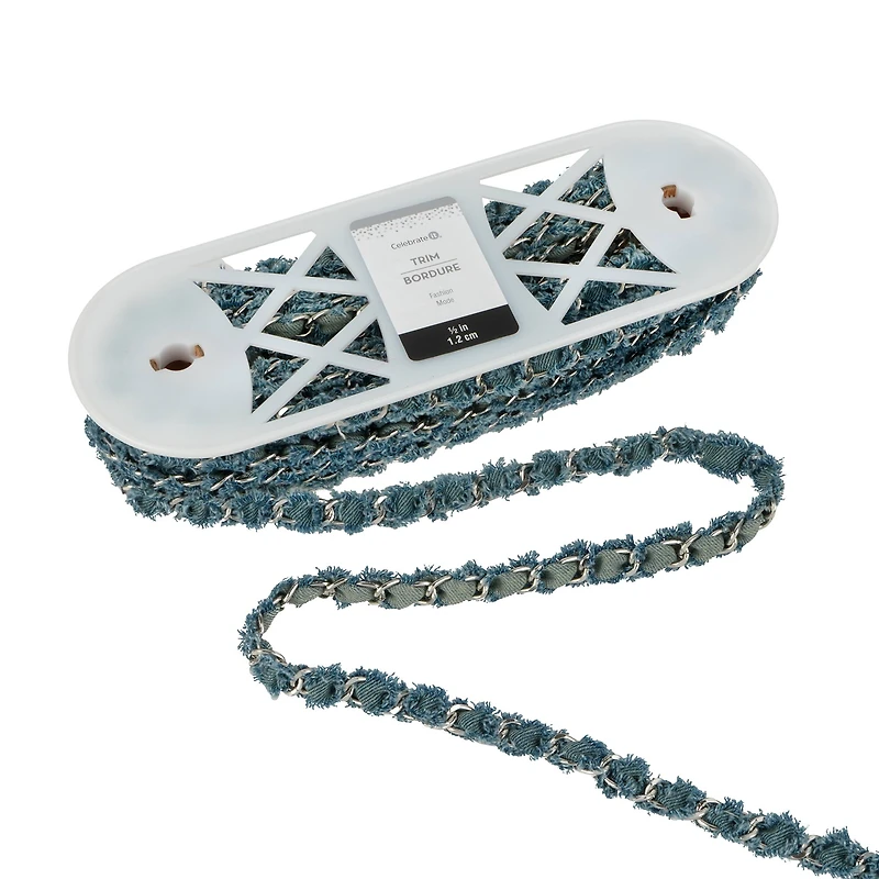 1/2" Chain Denim Belting Trim by Celebrate It® Fashion Mode
