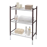 Organize It All Duplex 3 Tier Freestanding Wire Rack