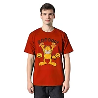Garfield™ Orange Booooo! Adult Crew Neck T-Shirt
