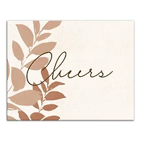 Cheers 14" x 11" Canvas Wall Art