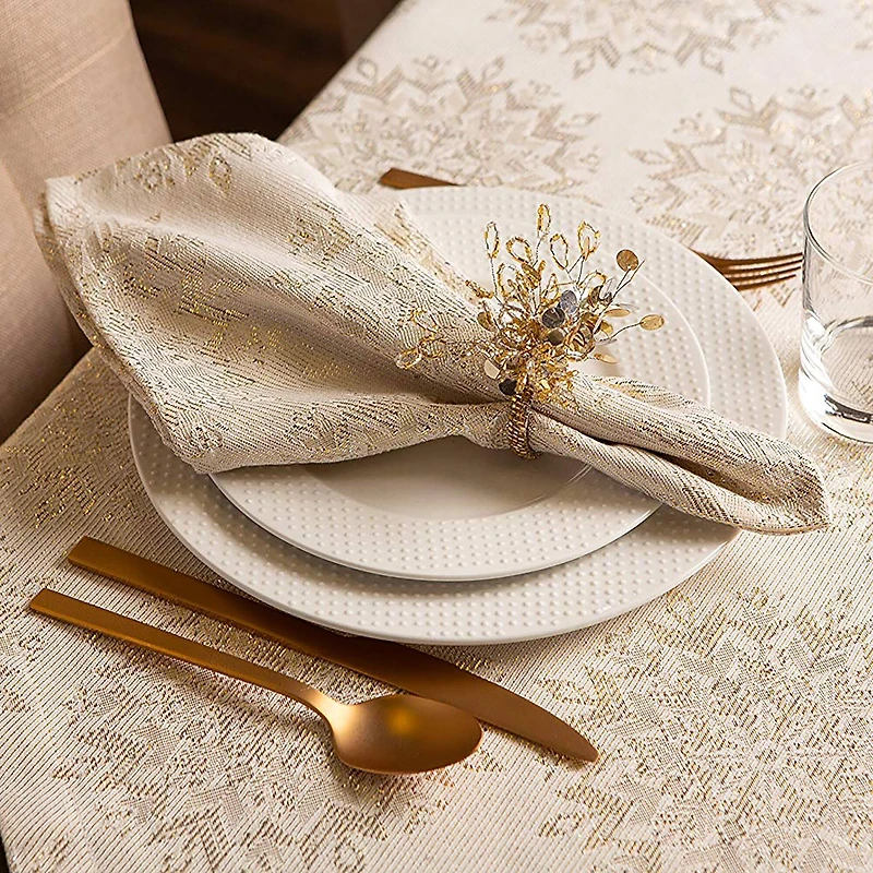 DII® Winter Sparkle Jacquard Napkins, 6ct.