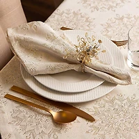 DII® Winter Sparkle Jacquard Napkins, 6ct.