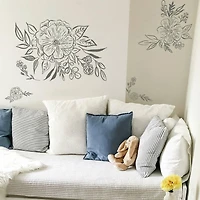 RoomMates Beth Schneider Floral Sketch Peel & Stick Giant Wall Decals