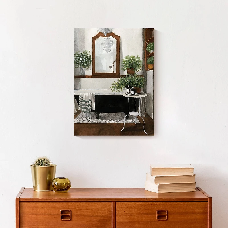 Traditional Bathroom 12" x 16" Canvas Wall Art