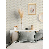 NuWallpaper Ochre Holden Peel & Stick Wallpaper