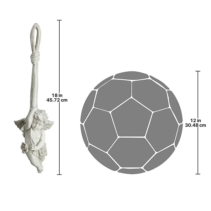 Design Toscano 18" Angelic Play Hanging Sculpture