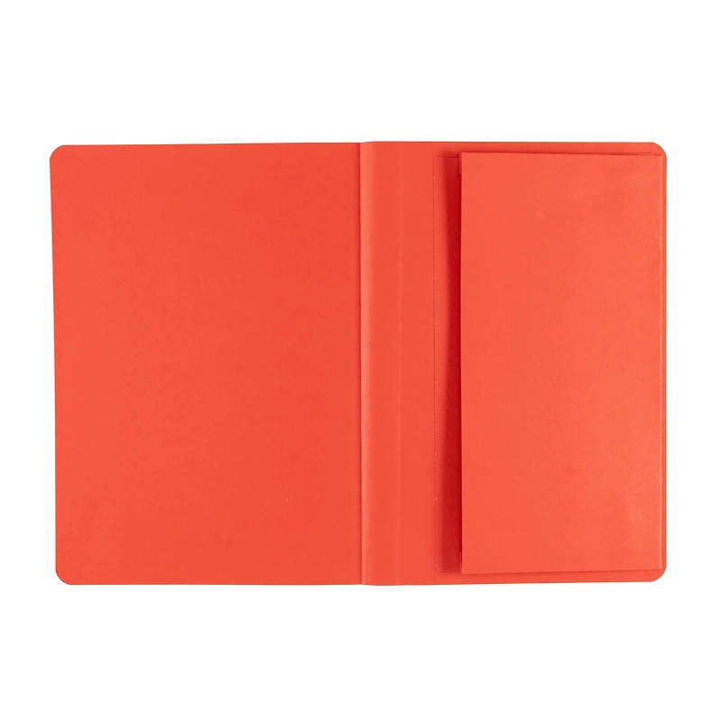 Fabriano® EcoQua Plus A5 Dotted Red Fabric-Bound Notebook