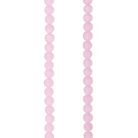 12 Pack:  Pink Cat's Eye Round Glass Beads, 4mm by Bead Landing™