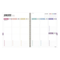 TF Publishing 2025-2026 Striped Down Large Weekly/Monthly Planner