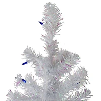 4ft. Pre-Lit Medium Pine Artificial Christmas Tree with Blue Lights
