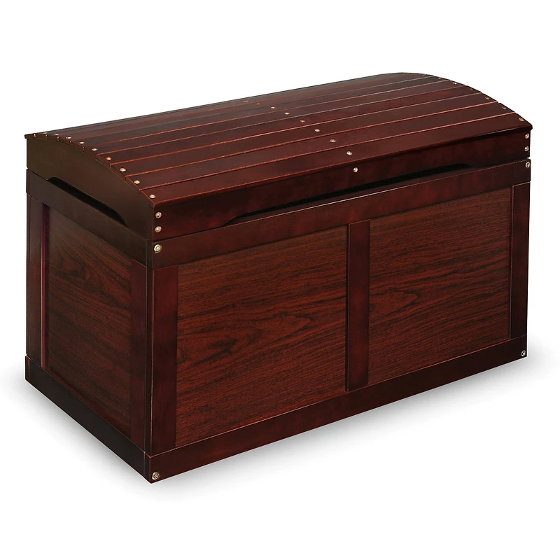 Badger Basket Hardwood Barrel Top Toy Chest